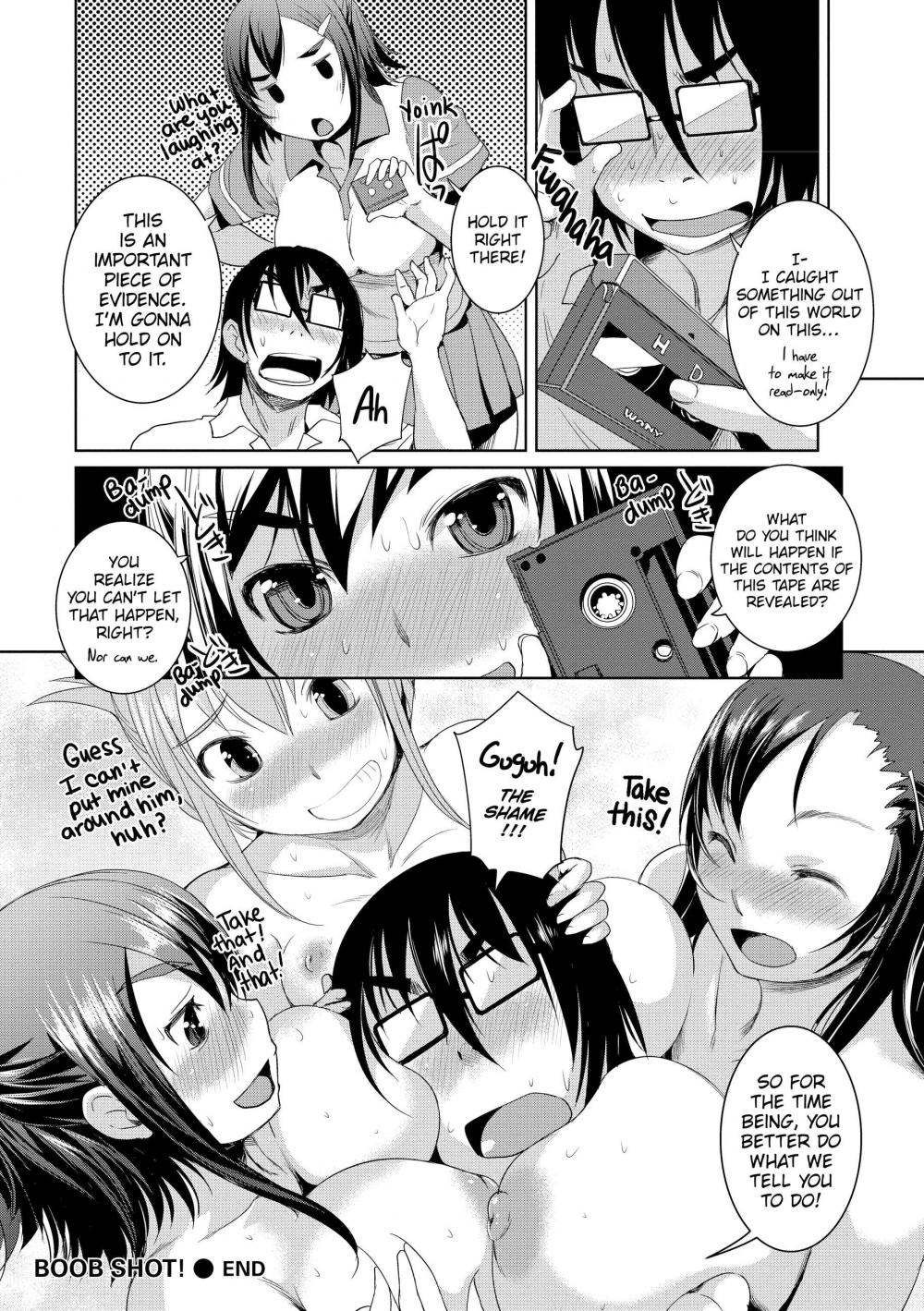 Hentai Manga Comic-Peachy-Butt Girls-Chapter 5 - boob shot!-16